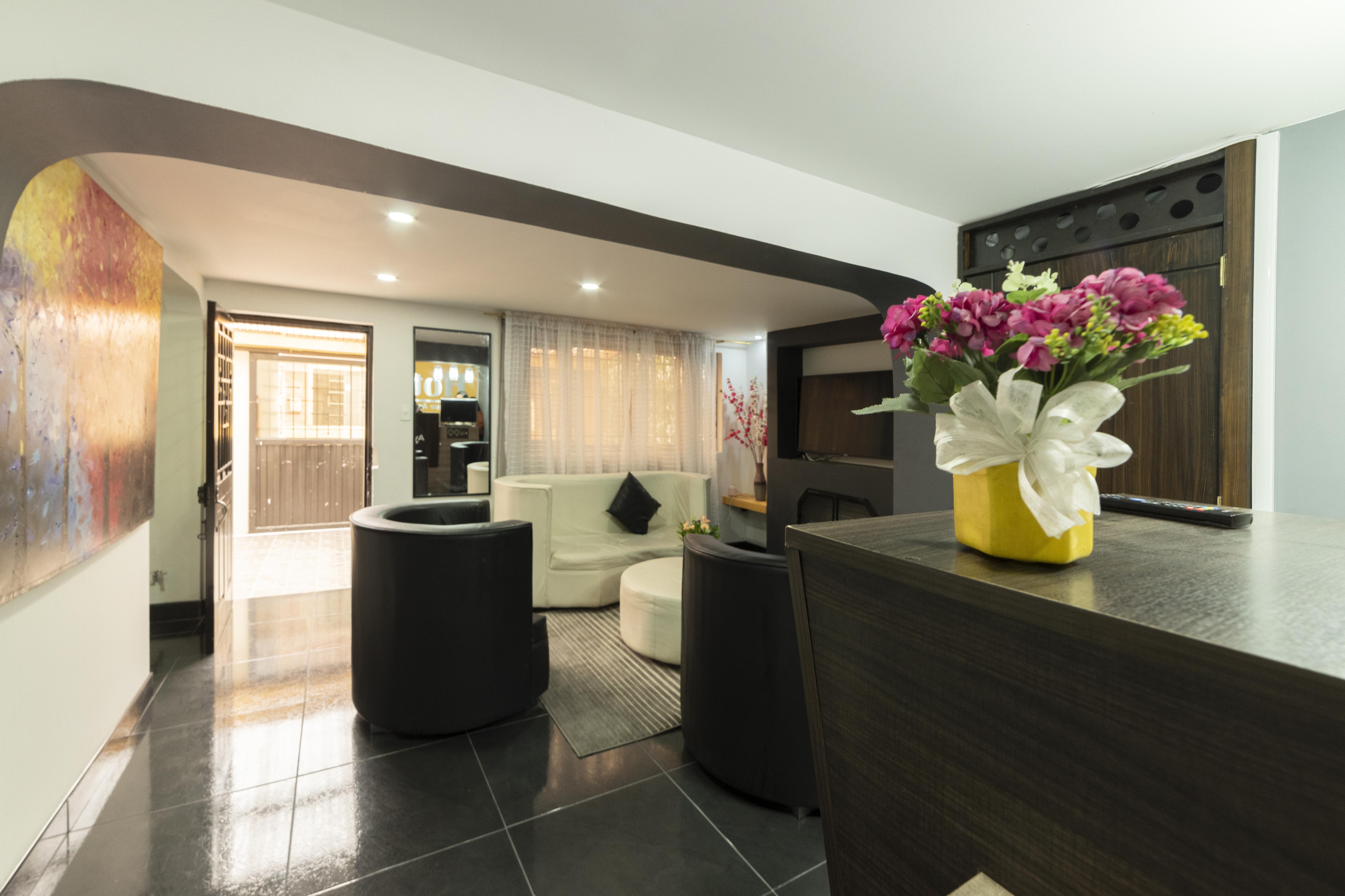 ホテル Ayenda 1045 Boutique Aeropuerto ボゴタ エクステリア 写真